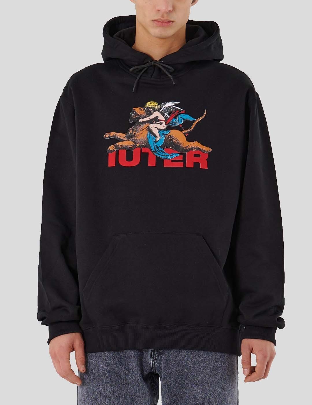 UTER cupid hoodie nero